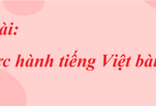 Soạn bài Thực hành tiếng Việt bài 10 SGK Ngữ Văn 7 tập 2 Chân trời sáng tạo - chi tiết>